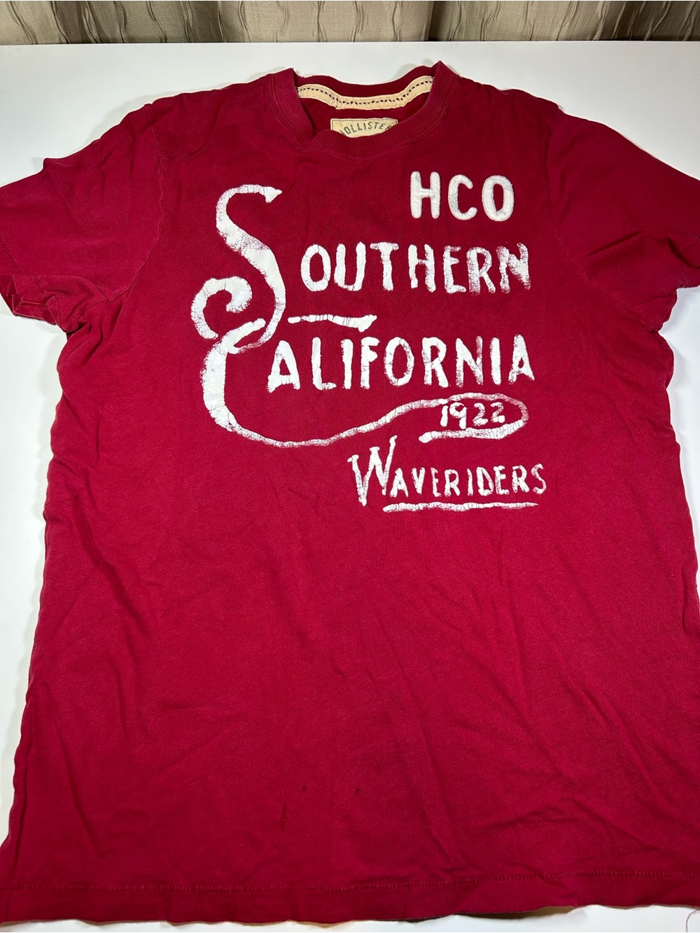 🔥2/$20 Mix & Match🔥Hollister Men's XL Southern California Graphic T Square Tag